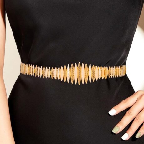 Gold Alternative Belt Eyelash Thrones