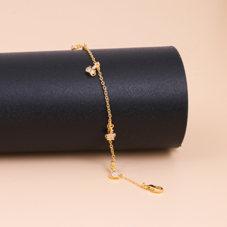 Gold Alternative Bracelet Crown