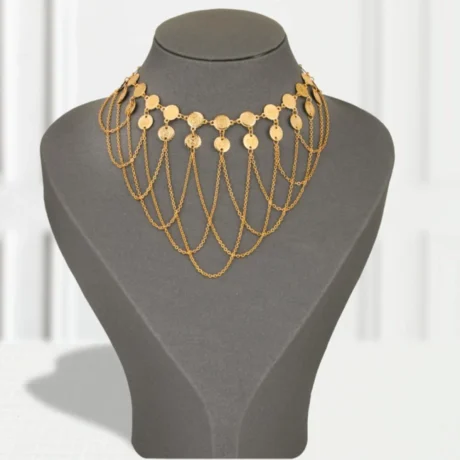 Gold Alternative Pendant Circles