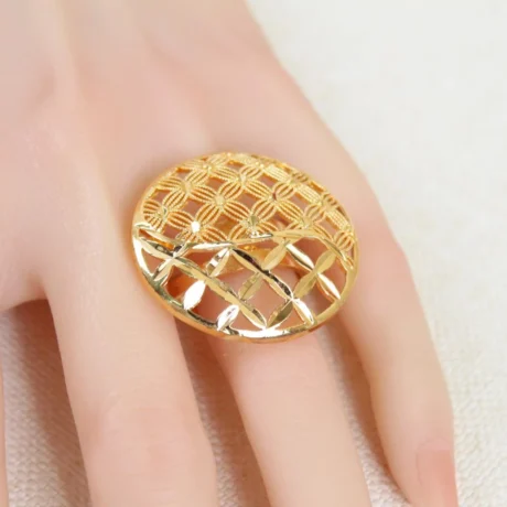 Gold Alternative Ring Light Mesh