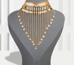 Gold Substitute Coins with Hanging Chains