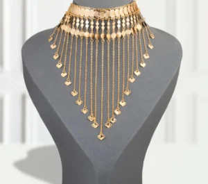 Gold Substitute Coins with Hanging Chains
