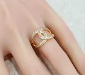 Gold Zircon Ring With A World Class Design