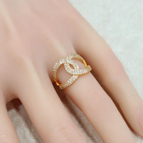 Gold Zircon Ring With A World Class Design