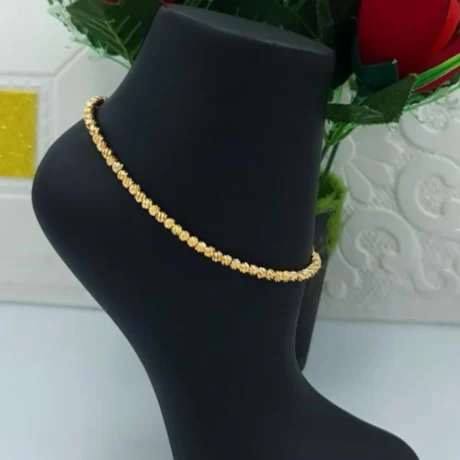 Gold-plated Anklet Gold Rosary
