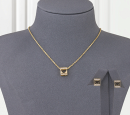 Heart Square Gold Alternative Set