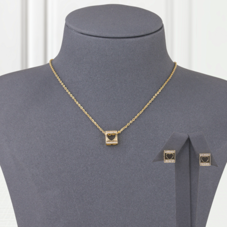 Heart Square Gold Alternative Set