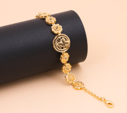 Iconic Rose Bracelet Gold Alternative Set