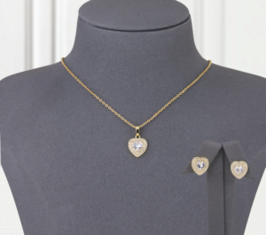 Love Heart Gold Alternative Set