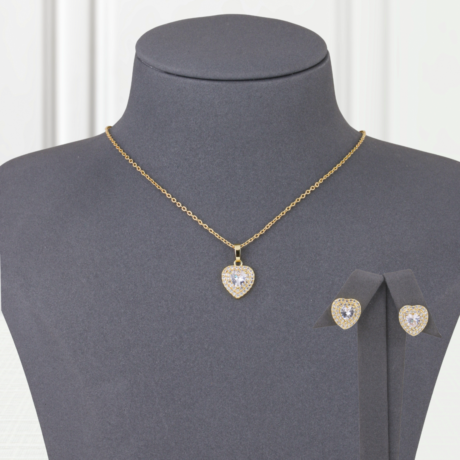 Love Heart Gold Alternative Set