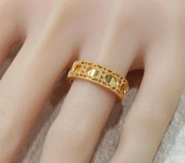 Marami Dior gold alternative ring