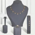 Oval Choker Gold Alternative Set