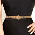 Oval Gold Alternative Belt