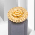 Pearl Flower Gold Alternative Ring
