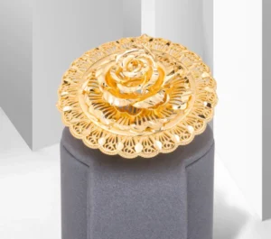 Pearl Flower Gold Alternative Ring