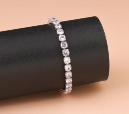 Silver Charm Gold Alternative Bracelet