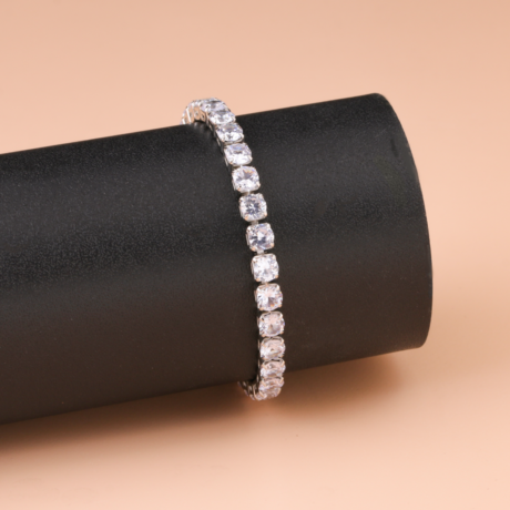 Silver Charm Gold Alternative Bracelet