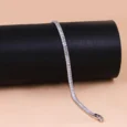 Soft Baguette Bracelets Gold Alternative Set