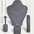 Square Choker Gold Alternative Set