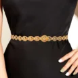 Thin Gold Alternative Belt