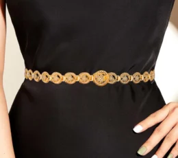 Thin Gold Alternative Belt