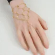 Women's Gold Alternative Handkerchief, Soft and Classic
