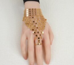 Women's Hand A Luxurious Sparkling Alternative To Gold