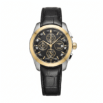 Tissot 1853 Chronograph Gold & Silver Leather Strap
