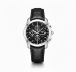 Tissot Couturier Chronograph – Black Leather with Precision Dial