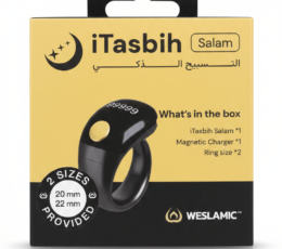 iTasbih Salam Smart Zikr Ring – Digital Tasbih