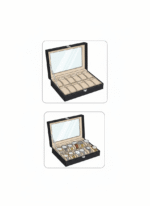 Elegant 12-Slot Watch Collection & Display Box - Image 3