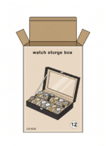 Elegant 12-Slot Watch Collection & Display Box - Image 2