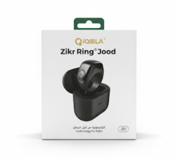 iQIBLA Zikr Ring Jood (J01) - 3-in-1 Smart Tasbih with Portable Charging Case