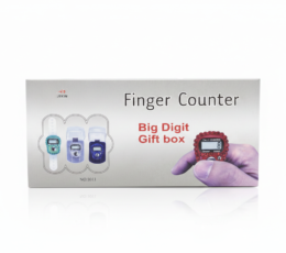 Big Digit LED Finger Counter - 12 Piece Box Set