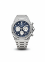 Audemars Piguet Royal Oak Inspired Chronograph – Blue Tapestry Dial Quartz Edition