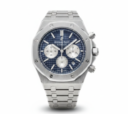 Audemars Piguet Royal Oak Inspired Chronograph – Blue Tapestry Dial Quartz Edition