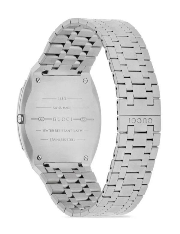 Gucci 25H Series Inspired Slim Watch – Ocean Blue Dial & Stainless Steel - Image 4