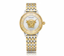 Versace Medusa Edition – Two-Tone Luxury Timepiece