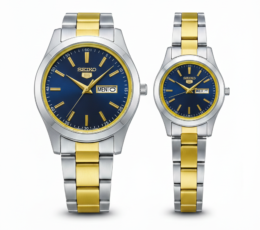 Seiko Heritage Elite Quartz Couple Set