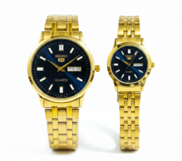 Seiko Heritage Elite Quartz Couple Set
