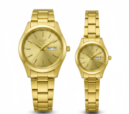 Seiko Heritage Elite Quartz Couple Set