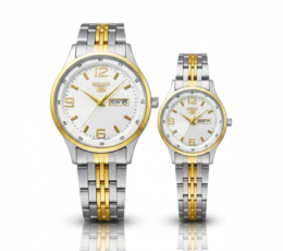 Seiko Heritage Elite Quartz Couple Set