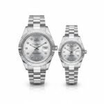 Rolex Day-Date Style Couple Watch Set – Battery Operated Edition