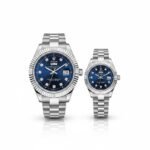 Rolex Day-Date Style Couple Watch Set – Battery Operated Edition