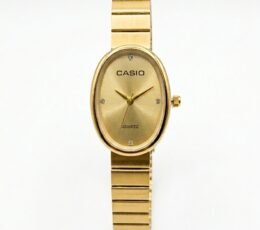 Oval Dial Casio Edition Ladies Watch