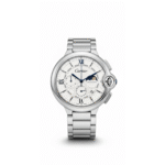 ساعة Cartier Ballon Bleu كرونوغراف ستيل فضي