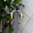 Zirconium Circle Rings