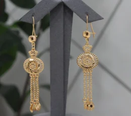 Shankar Gold Alternative Crown Royal Earrings