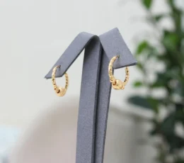 Gold ball hoops