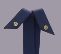 Gold Glitter Alternative Earrings